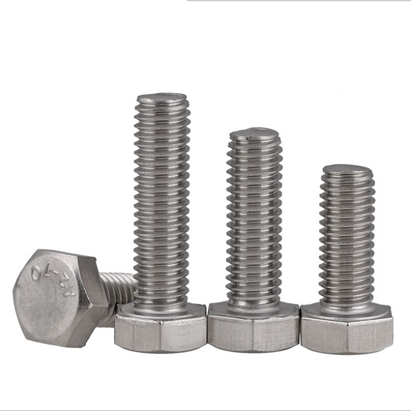 DIN933 M10 316 Stainless Steel Hex Head Bolts