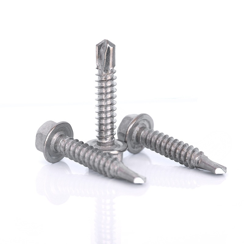 M5.2 304 Stainless Steel Hex Head Drilling Self-Tapping Screws