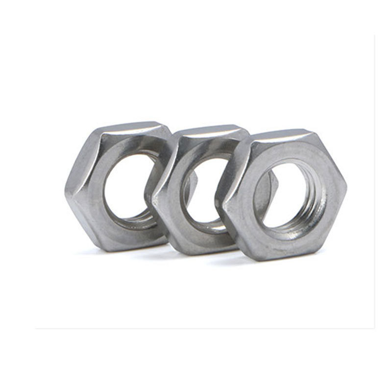 M4-M36 304 Stainless Steel Thin Hex Nuts