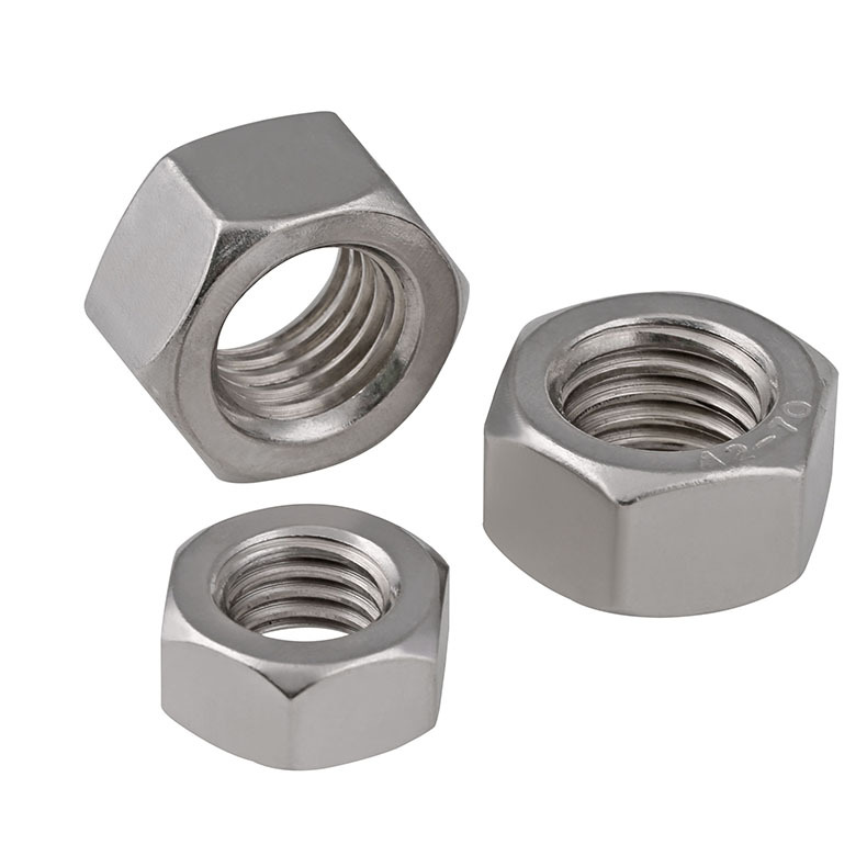 M3-M16 201 Stainless Steel Hex Nuts