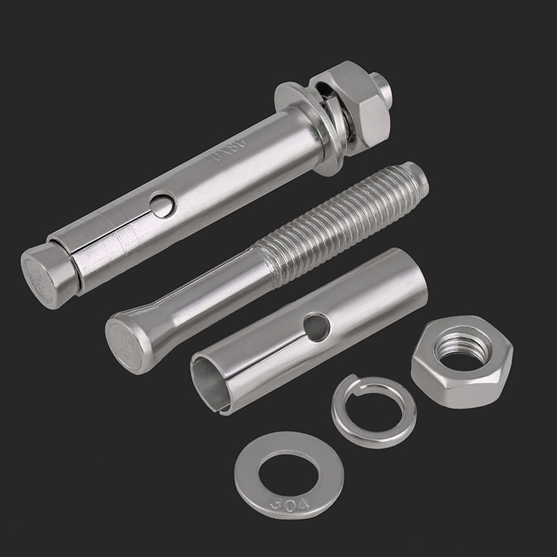 M16 304 Stainless Steel Stud Anchors For Concrete