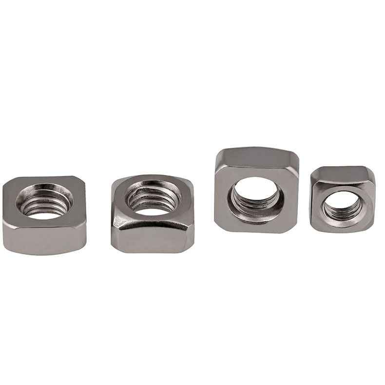 M4-M10 201 Stainless Steel Square Nuts