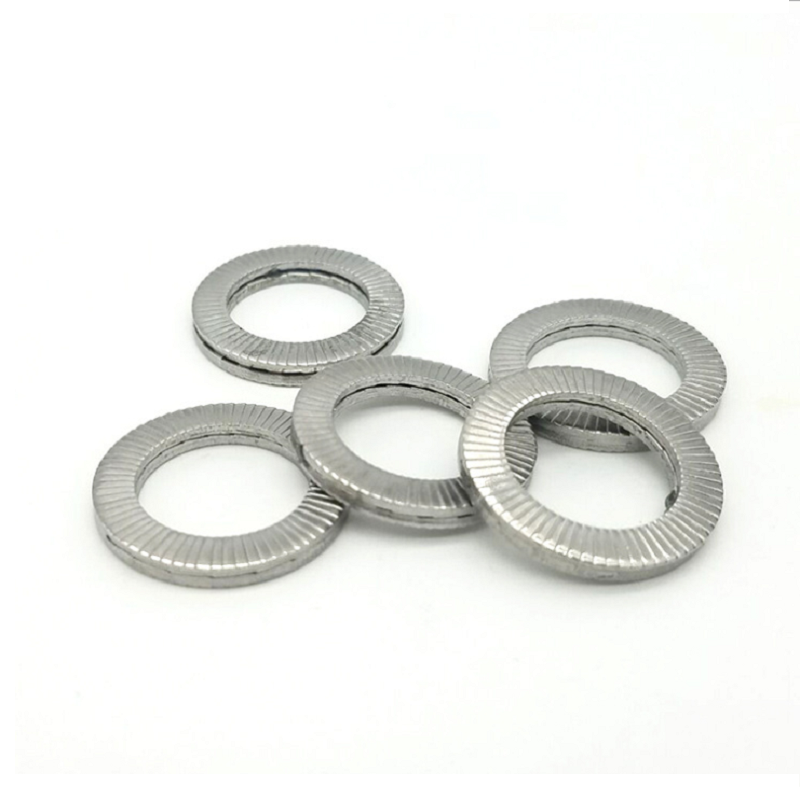 M3-M20 304 Stainless Steel Wedge Lock Washers