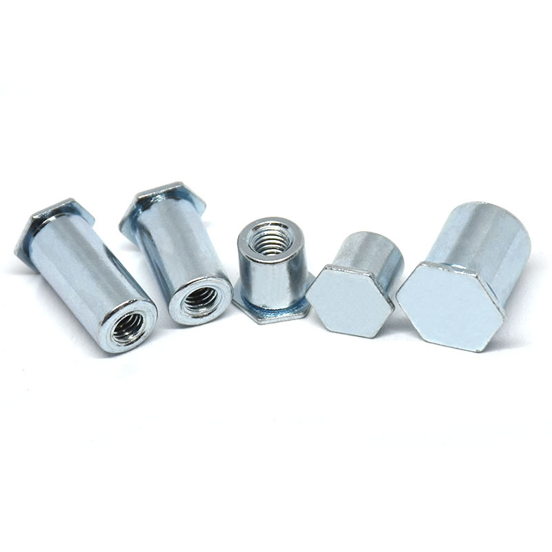BSO-M4 Alloy Steel Press-Fit Threaded Standoffs With Closed End