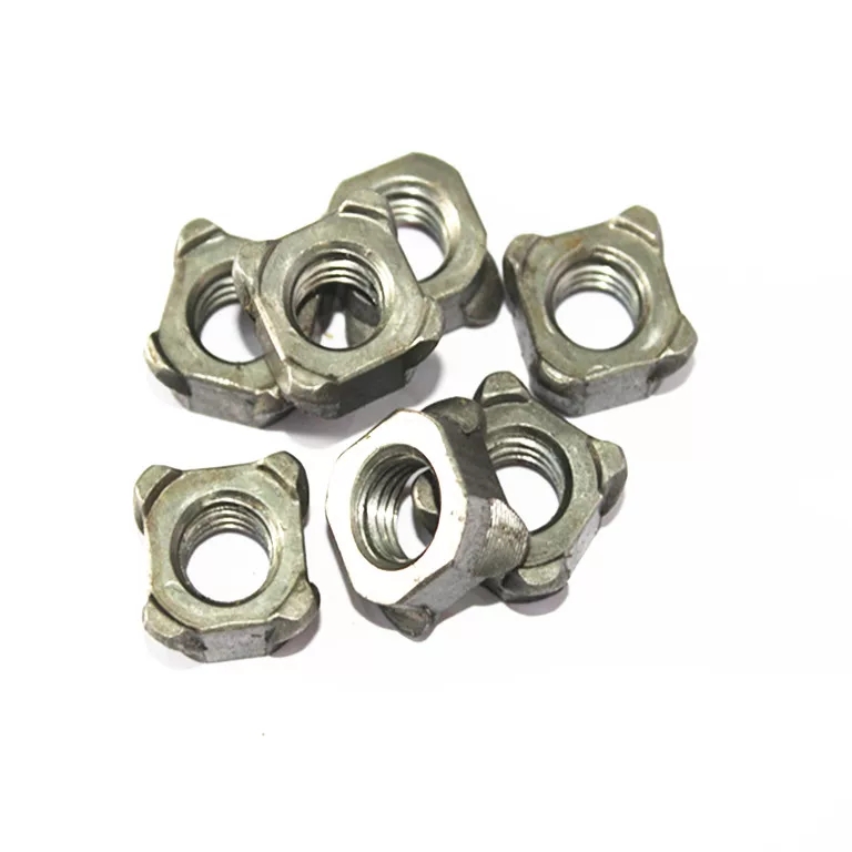 碳钢四方焊接螺母 (2)
