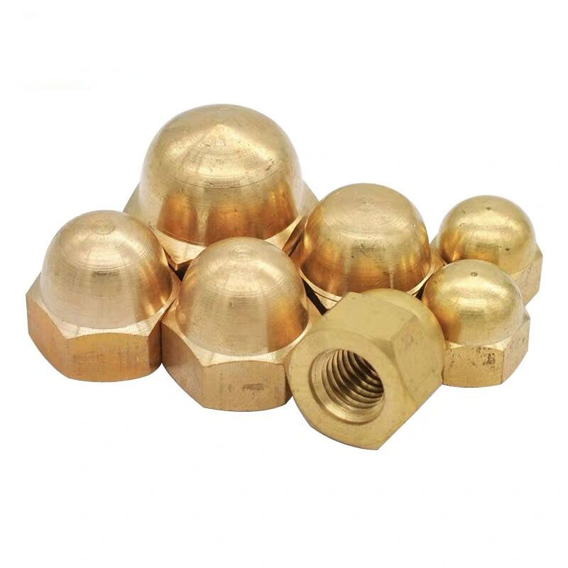 DIN 1587 Brass Acorn (Cap) Nuts